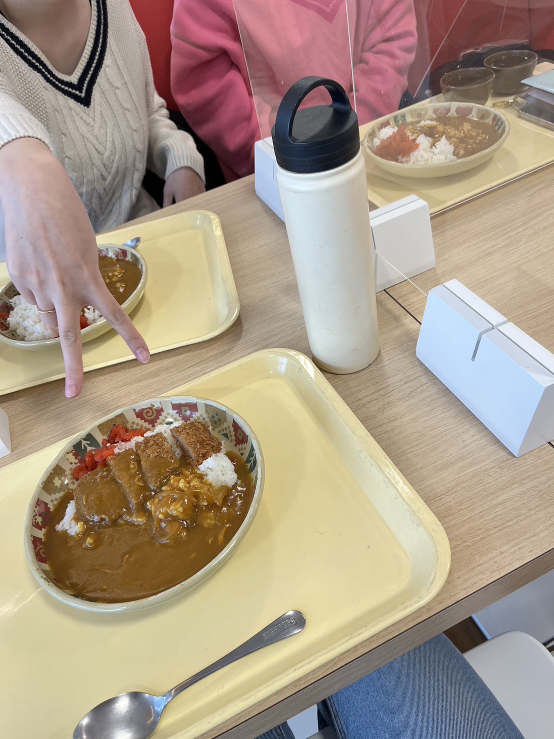 学食のカツカレー