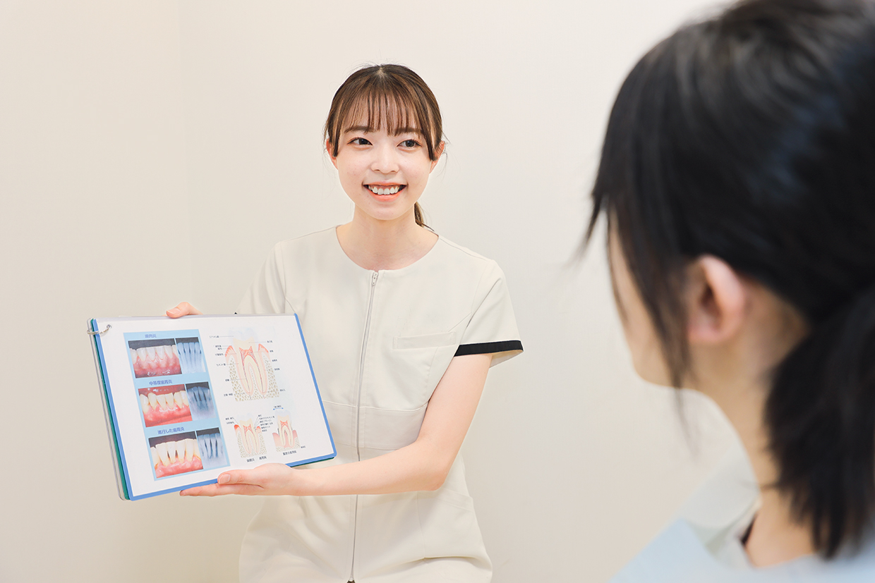 一つずつ丁寧に教えてもらえるから 自信を持って診療を楽しめています