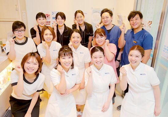 ホワイト企業認定を取得！
常勤DH6名､サポート体制◎