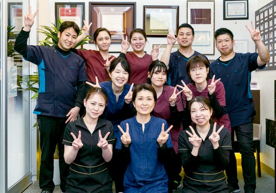 あなたらしい働き方を応援
担当制＆予防ユニットあり