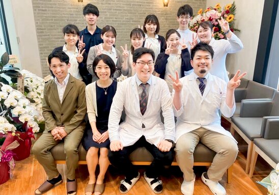 新人さんを一人にしない！
医院全体でのサポート充実