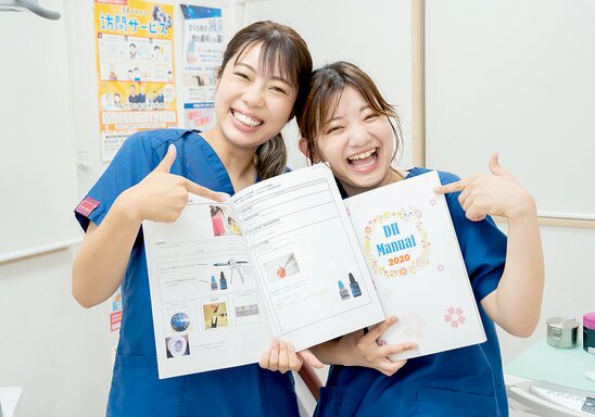 産育休から23名が復帰！
スタッフに優しい医院です