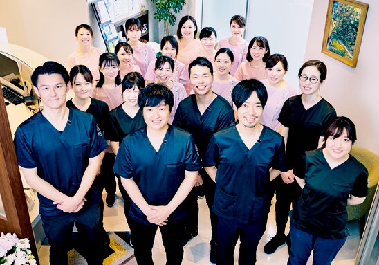 全員が自慢のスタッフ！
Drが確実に育つ環境です